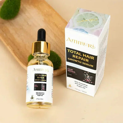 Biotin Haircare Set – Anti-Hair Loss Shampoo & Strengthening Serum for Men & Women | Ammuri