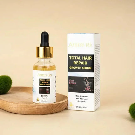 Biotin Haircare Set – Anti-Hair Loss Shampoo & Strengthening Serum for Men & Women | Ammuri