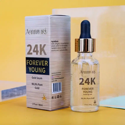 Ammuri 24K Gold Face Serum – Radiance & Anti-Aging Boost