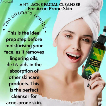 3-in-1 Deep Cleansing Milk for Gentle Makeup Removal & Clean Skin | Ammuri