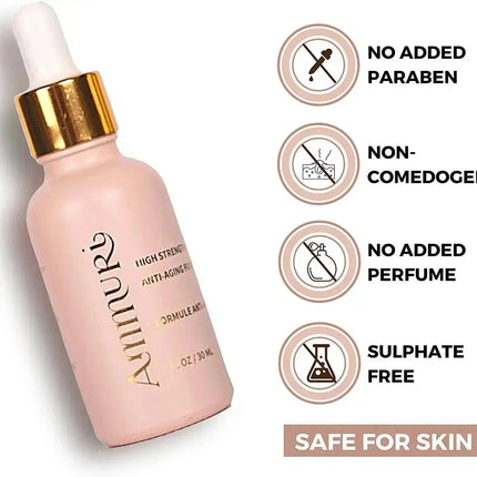 Retinol 3.5% Face Serum for Anti-Ageing & Skin Renewal | Ammuri