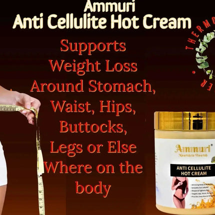 Ammuri Toning & Firming Body Cream – Targets Appearance of Cellulite & Stretch Marks (250g)