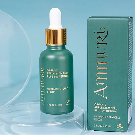 Retinol 5% Serum with Apple Stem Cell for Anti-Ageing, Acne & Dark Spots (30ml) | Ammuri
