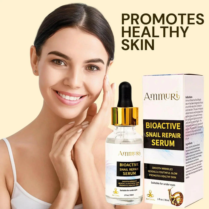 Bioactive Snail Hydrating Face Serum 30ml | Ammuri