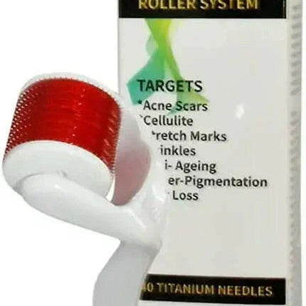Ammuri Derma Roller Titanium Skin Rejuvenation System