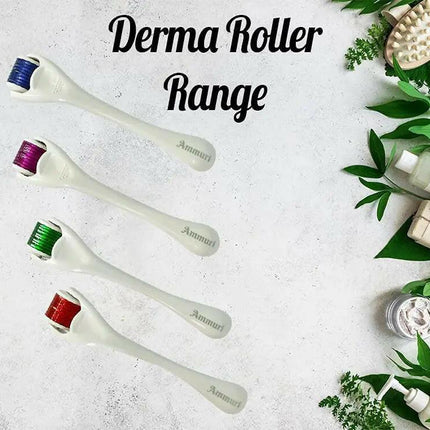Ammuri Derma Roller Titanium Skin Rejuvenation System