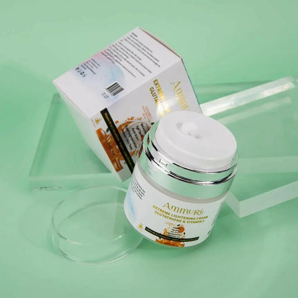 Ammuri Lightening Brightening Moisturiser Cream – For Face, Body & Sensitive Areas (50g)