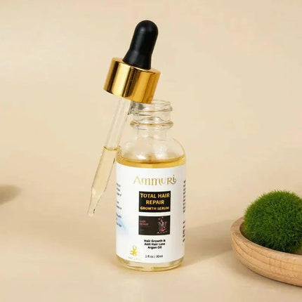 Natural Hair Oil for Hair Thinning & Scalp Nourishment (50ml) | Ammuri