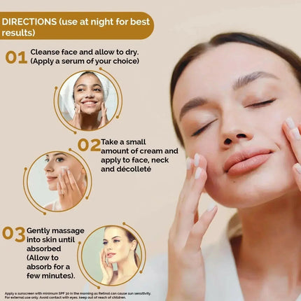 Q10 Face Cream & Retinol 2.5% Firming Day & Night Cream | Ammuri