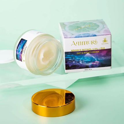 Q10 Face Cream & Retinol 2.5% Firming Day & Night Cream | Ammuri
