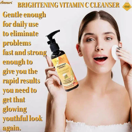 Vitamin C Facial Cleanser for Brightening & Antioxidant Protection | Ammuri
