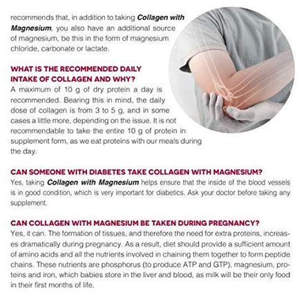 Ana Maria Lajusticia - 3 Pack High Absorption Collagen Pills with Magnesium | Healthy Skin, Nails, Hair and Ligaments