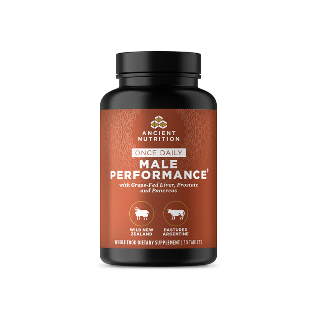 Ancient Nutrition Once Daily Organs for Men – Grass-Fed & Wild Organ Complex (30 Ct)