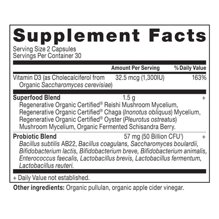 Ancient Nutrition Regenerative Organic Probiotics for Women – 25B CFUs, 60 Count