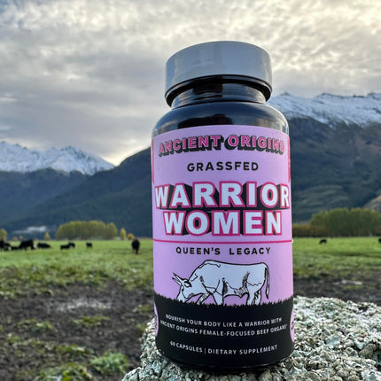 Ancient Origins Female-Optimized Beef Organ Superfood (60 x 500 mg) – Grass-Fed, Pasture-Raised