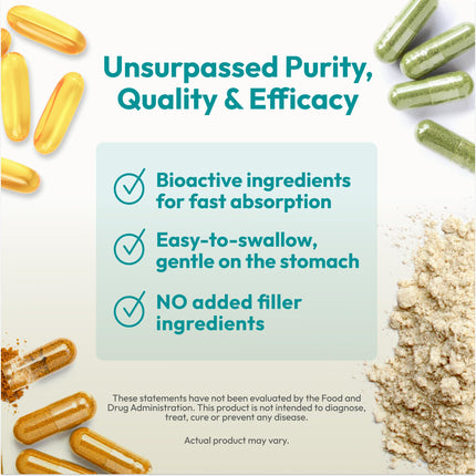 ANDREW LESSMAN Andrew's Five Favorites 60 Capsules – CoQ-10, ALA, EGCG, Resveratrol & Pomegranate