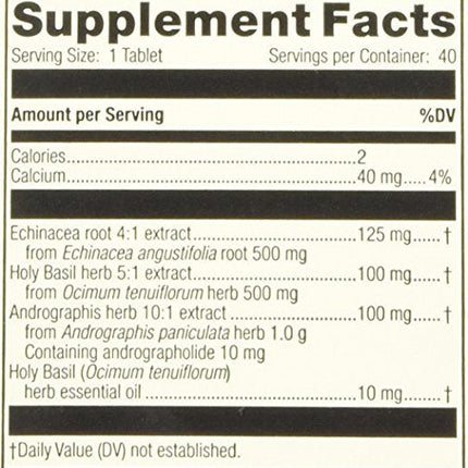 Mediherb Andrographis Complex 40 Tabs – Immune Support