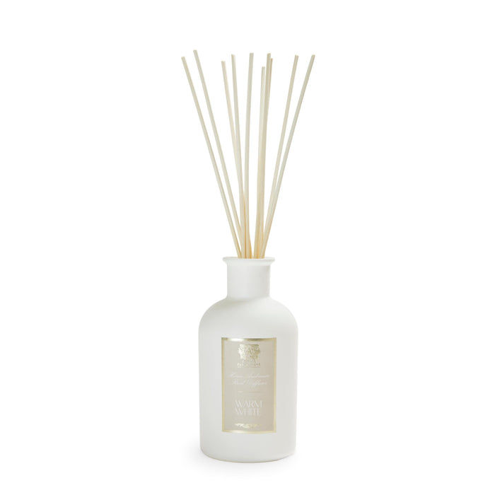 Antica Farmacista Home Ambiance Diffuser - Luxury Reed Diffuser, Warm White 16.9 oz
