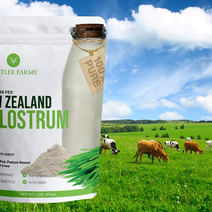 Antler Farms NZ Colostrum – 30 Servings, Grass-Fed, Cold Processed, High IgG, Undiluted