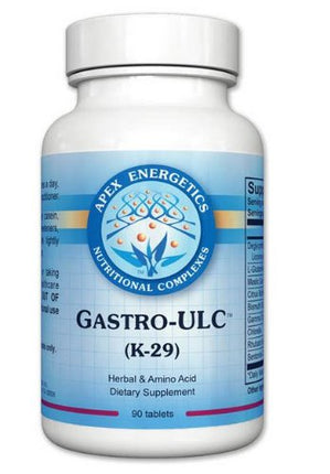 Apex Energetics Gastro-ULC 90ct (K-29) Supports Gastric Mucosal Lining & Intestinal Barrier