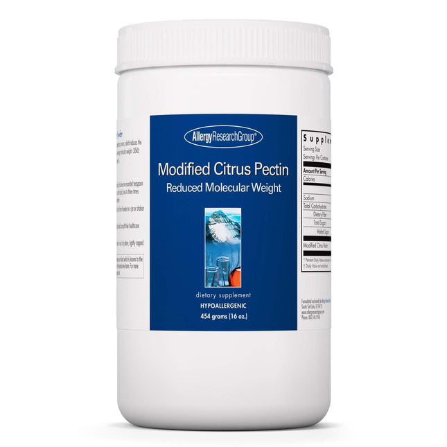 Allergy Research Group Citrus Pectin Powder - Modified Citrus Pectin for Detox & Digestive Health - 16 oz
