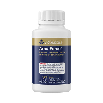 BioCeuticals ArmaForce Immune Support Olive Leaf 120 Tablets - Vegan | BCTARML