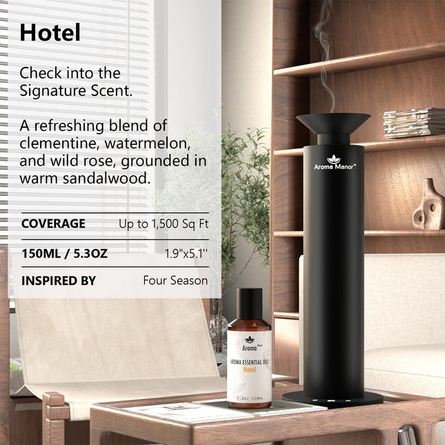 Aroma Manor Hotel Diffuser Oil – Clementine & Santal (150mL) | Luxury Scent for Diffusers