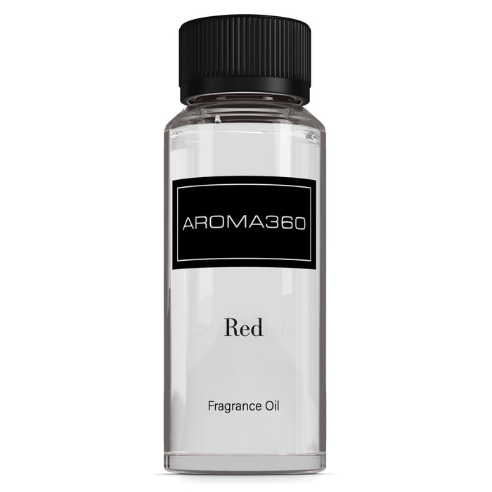 Aroma360 Red Diffuser Oil Blend – Luxury Reed Diffuser | Ruby Grapefruit, Heliotrope Petals & Amber | 4.1 fl oz (120 mL)