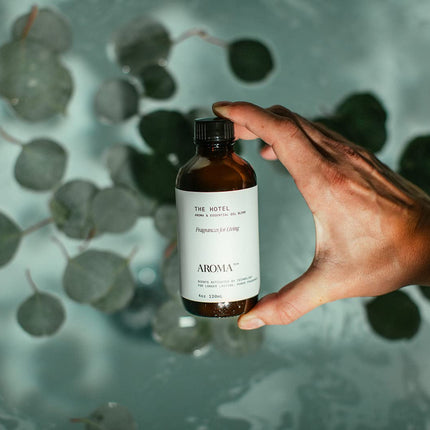 AromaTech The Hotel & White Tea & Thyme Set – 120 ml Diffuser Oils