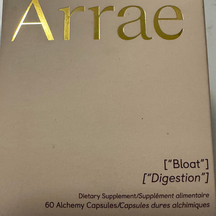 Arrae Bloat Digestive Enzymes – Fast-Acting, All-Natural Relief Capsules, 60 Count