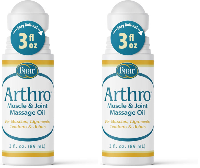 Arthro Muscle & Joint Masssage Oil Roll-On – 3 fl oz x2