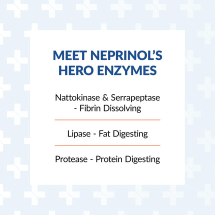 Arthur Andrew Medical Neprinol AFD - Multi Enzyme Blend with Serrapeptase & Nattokinase (300 Count)