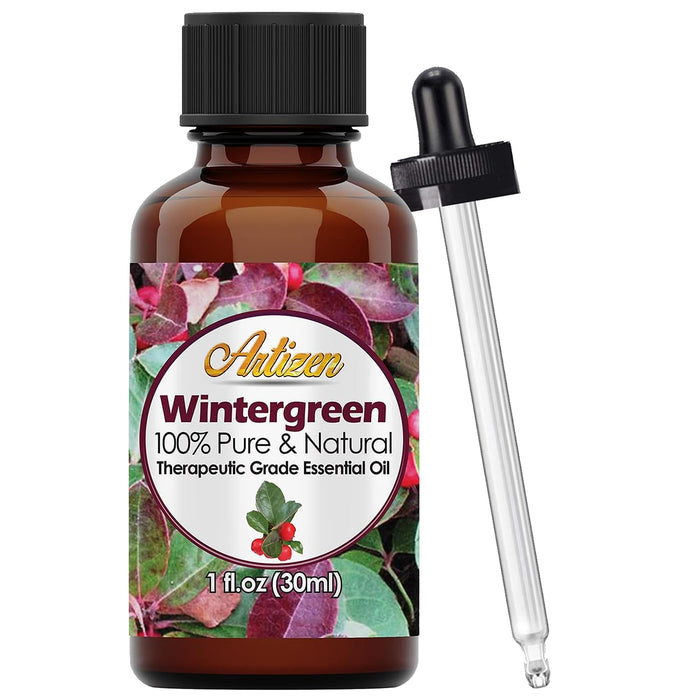Artizen Wintergreen Essential Oil 30ml (1 fl oz) - 100% Pure & Natural