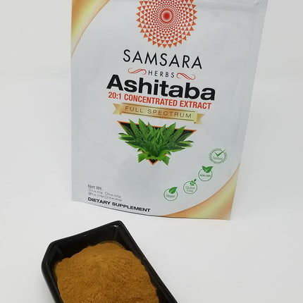 Samsara Herbs Ashitaba Extract Powder 20:1 Concentrated (4oz/114g) – Non-GMO
