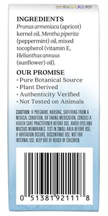 Aura Cacia Roll-On Peppermint Essential Oil Blend – 0.31 oz