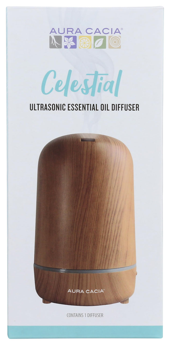 Aura Cacia Wood Grain Diffuser — Natural Home Aromatherapy, 1 Ea