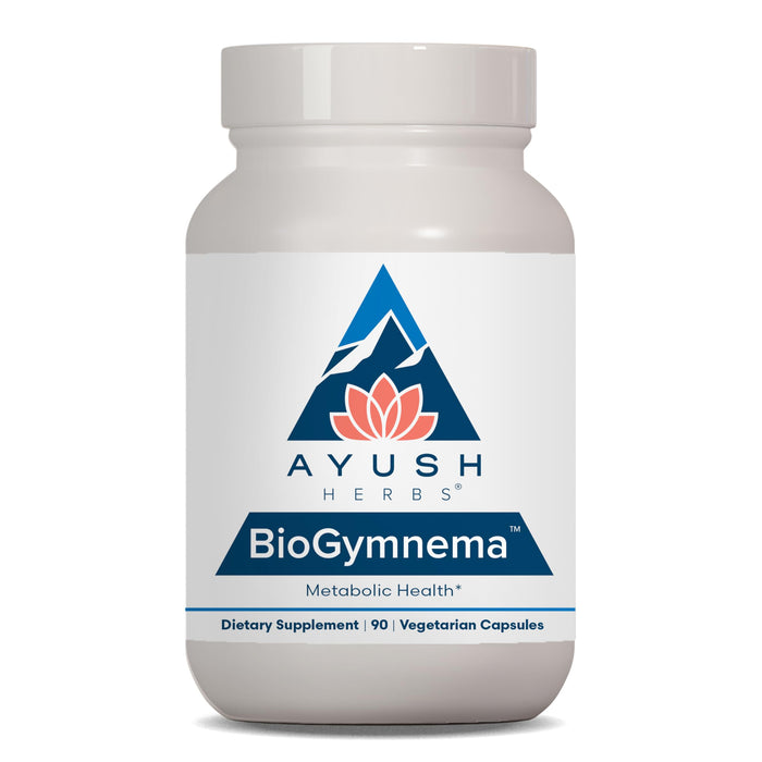 Ayush Herbs BioGymnema – Metabolic Health Supplement with Berberine, Gymnema & Bitter Melon | 90 Veg Capsules