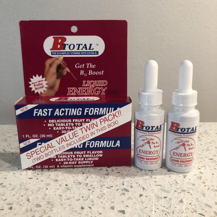 The B-Total Solution - Sublingual B Vitamins - Twin Pak