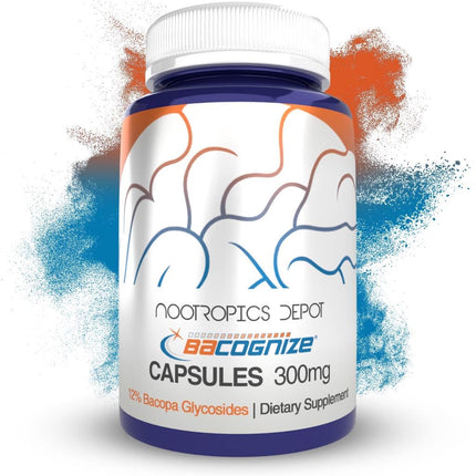 BaCognize Bacopa Monnieri Capsules – 300mg, 240 Count | Nootropic Brain Booster