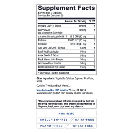 1MD BalanceMD Vaginal Probiotics – Oregano & Lactobacillus