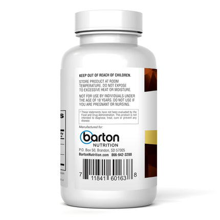 Barton Nutrition Turmeric BP+ – Turmeric Root Extract & Black Pepper – Doctor Formulated Joint Support