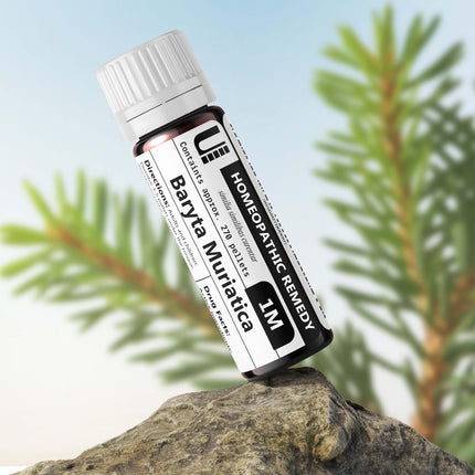 Baryta Muriatica (Barium Chloride) 1M Homeopathic Remedy - 270 Pellets | Urenus