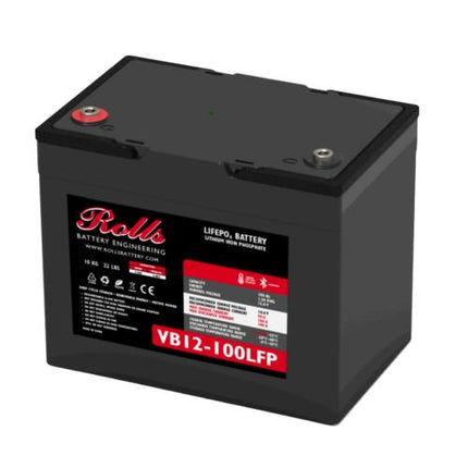 Rolls VB12-100LFP - 100Ah LiFePO4 Leisure Battery