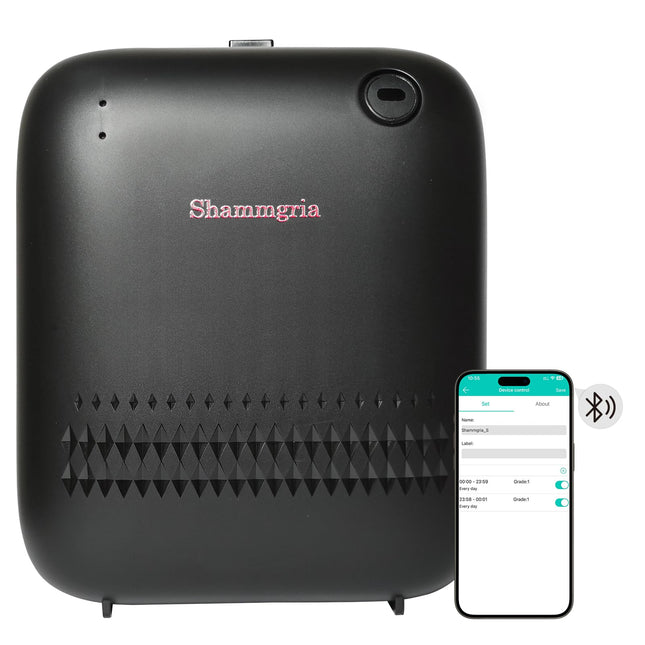 Battery-Powered Waterless Essential Oil Diffuser – 150mL, Bluetooth App Control, Covers Up to 2000 sq ft