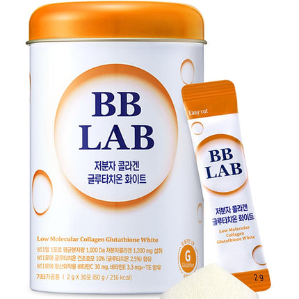 BB LAB Collagen Glutathione White - Low Molecular Korean Stick, Orange Flavor