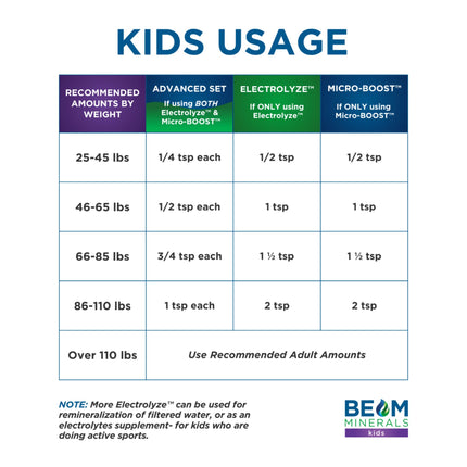 BEAM Minerals Micro-Boost & Electrolyze – Bioavailable Electrolyte & Micronutrient Set