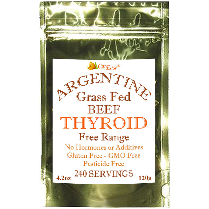 Beef Thyroid Powder – Grass-Fed & Finished Argentine (4.2 oz)