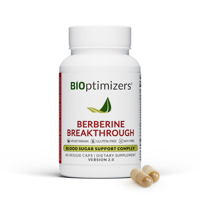 BIOptimizers Berberine Supplement - Weight Loss & Glucose Support (Vegetarian, Gluten & Soy Free)