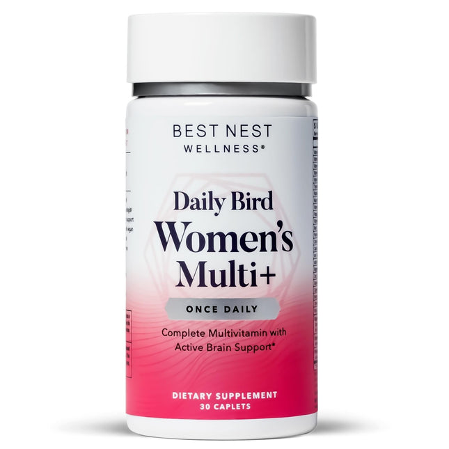 Best Nest Wellness Women's Multi Plus – Brain & Body Support, Gentle Iron
