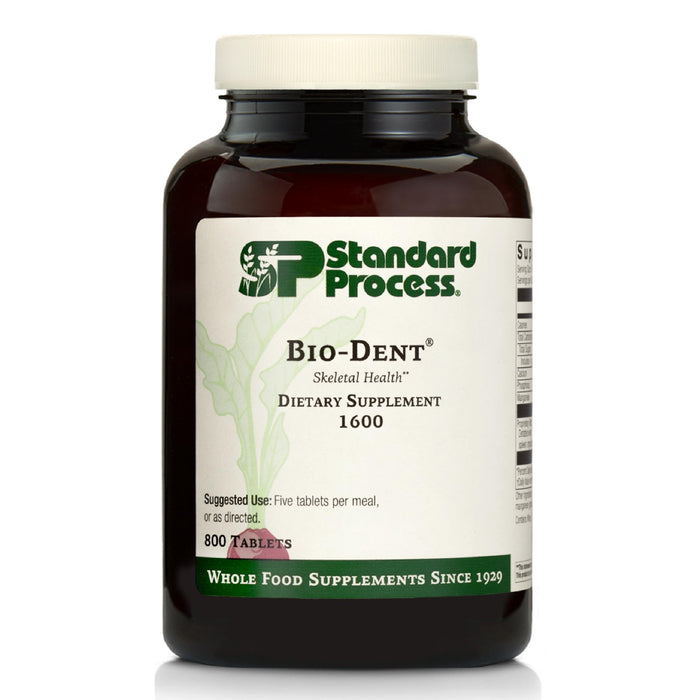 Bio-Dent Skeletal Health Dietary Supplement – 800 Tablets | Standard Process